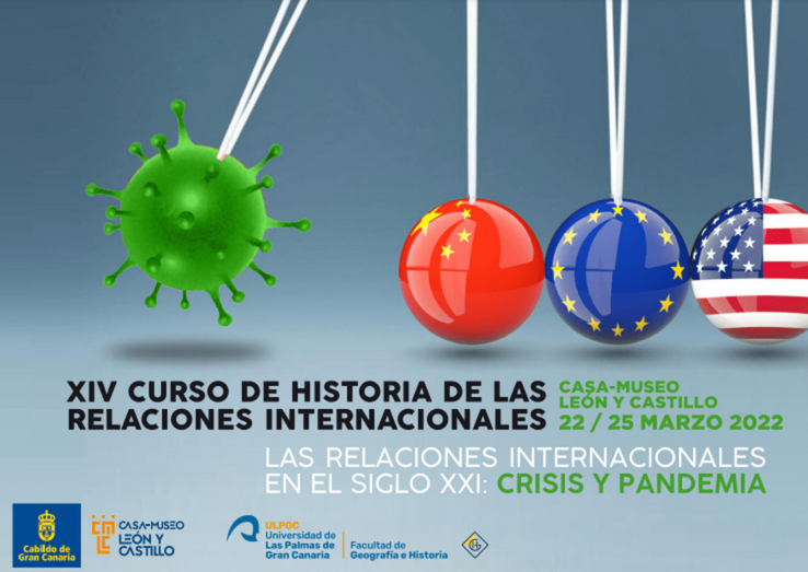 Cartel de la XVI edición del Curso de Historia de las Relaciones Internacionales / TA